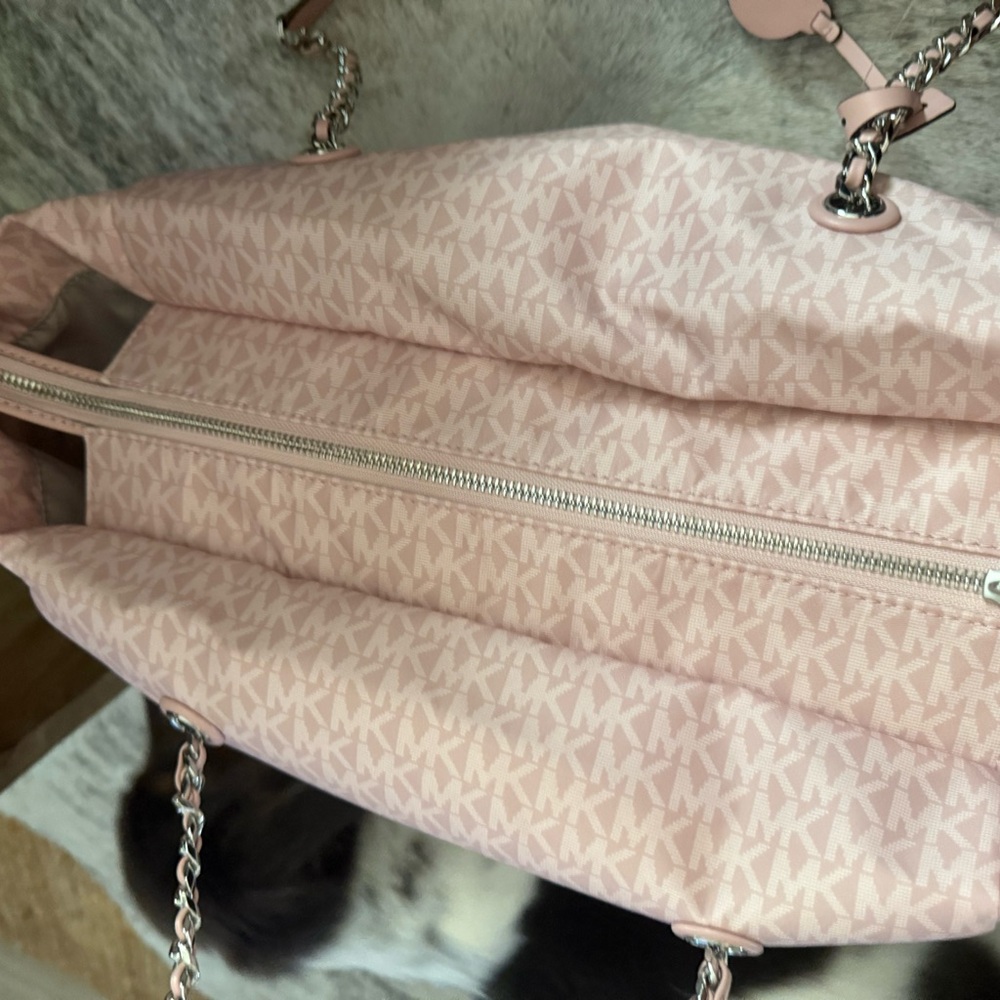 Michael Kors Pink Tote Bag - Picture 8 of 10